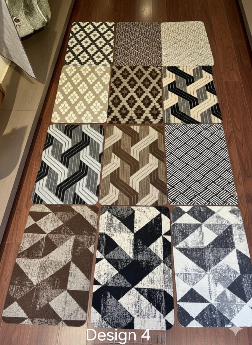 Premium Anti-Slip Door Mats | Soft Quick-Dry Floor Mats for Bathroom, Kitchen & Entrance