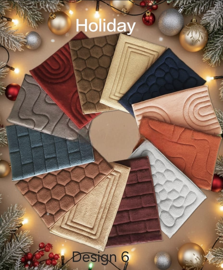 Premium Anti-Slip Door Mats | Soft Quick-Dry Floor Mats for Bathroom, Kitchen & Entrance