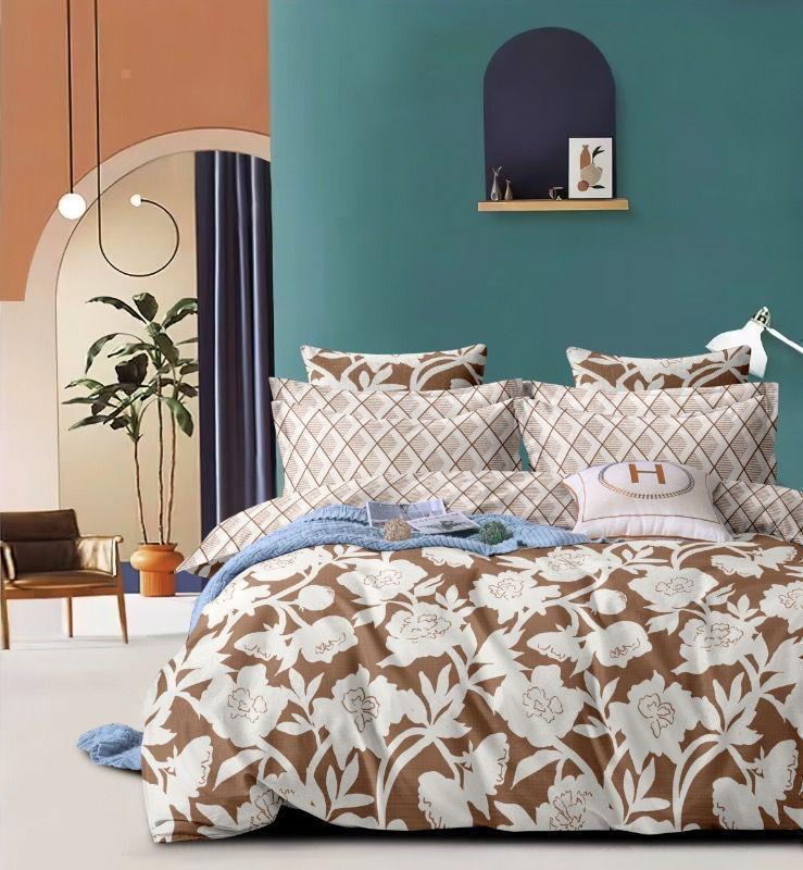Salsa Double Bedsheet with 2 Pillow Covers (90×100 Inch) – Floral & Printed Designs